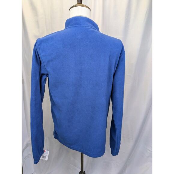 Champion Boys XL 18 - 20 Blue Fleece Full Zip Front Athletic Jacket Sweatshirt - Picture 4 of 8